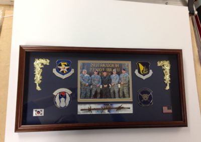 Shadow Box military collage