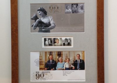 first day cover-commemorative stamps envelope of England’s Royal Family