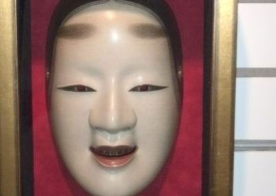 oriental mask shadowbox project